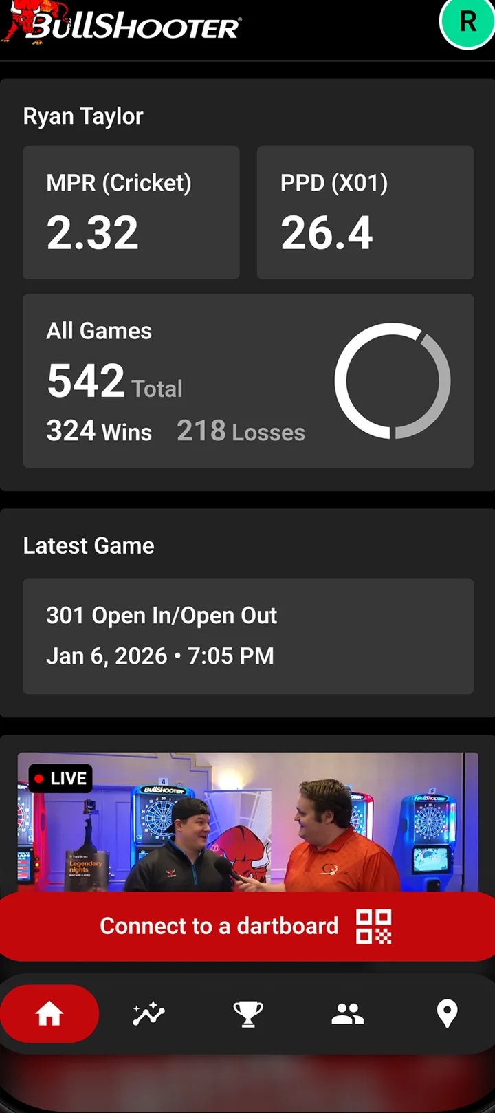 BullShooter app screen 1