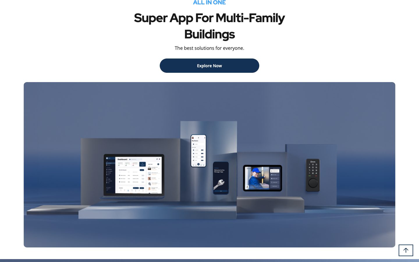 Grata super app for multi-family buildings section
