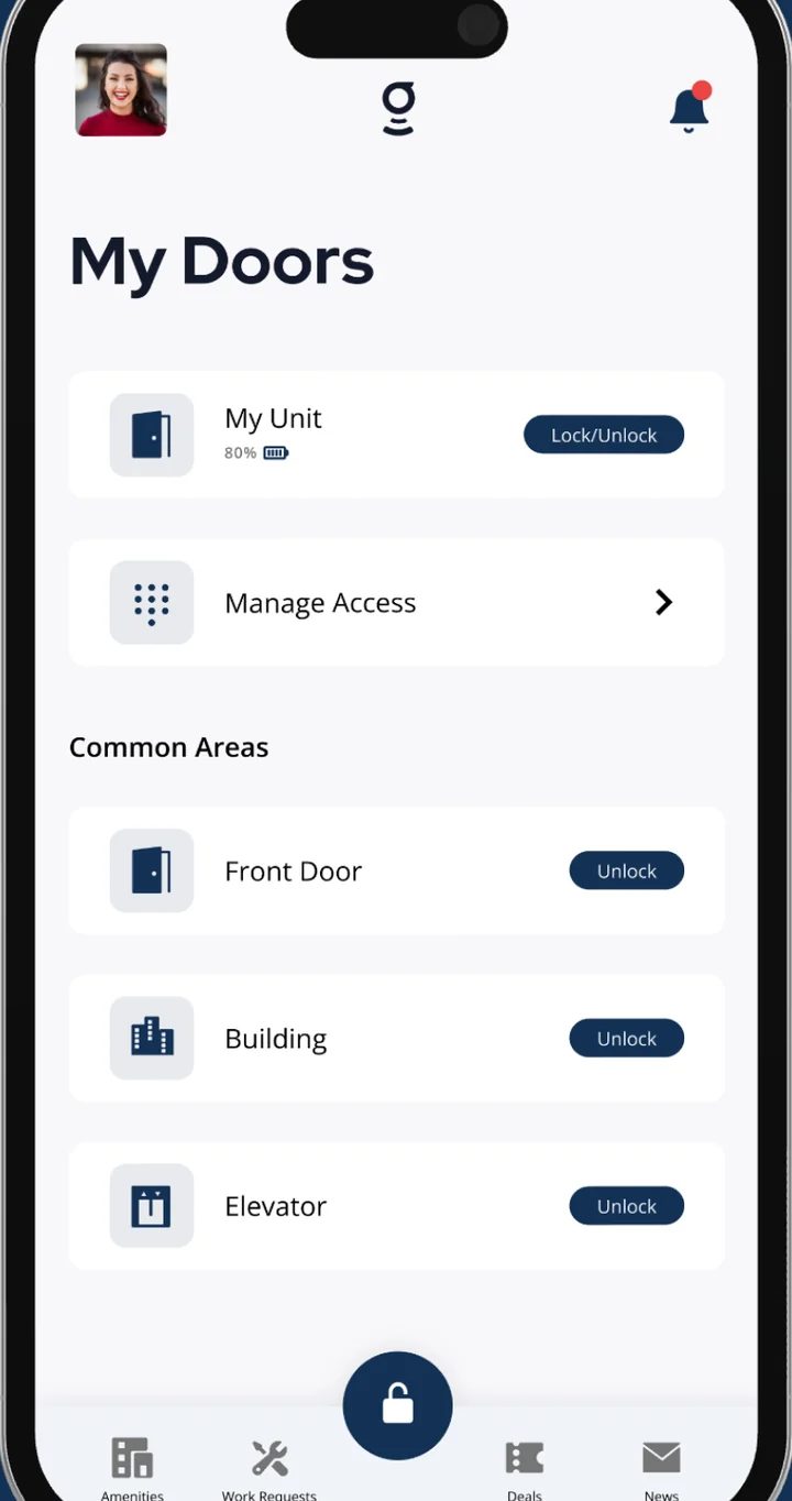 Grata app screen