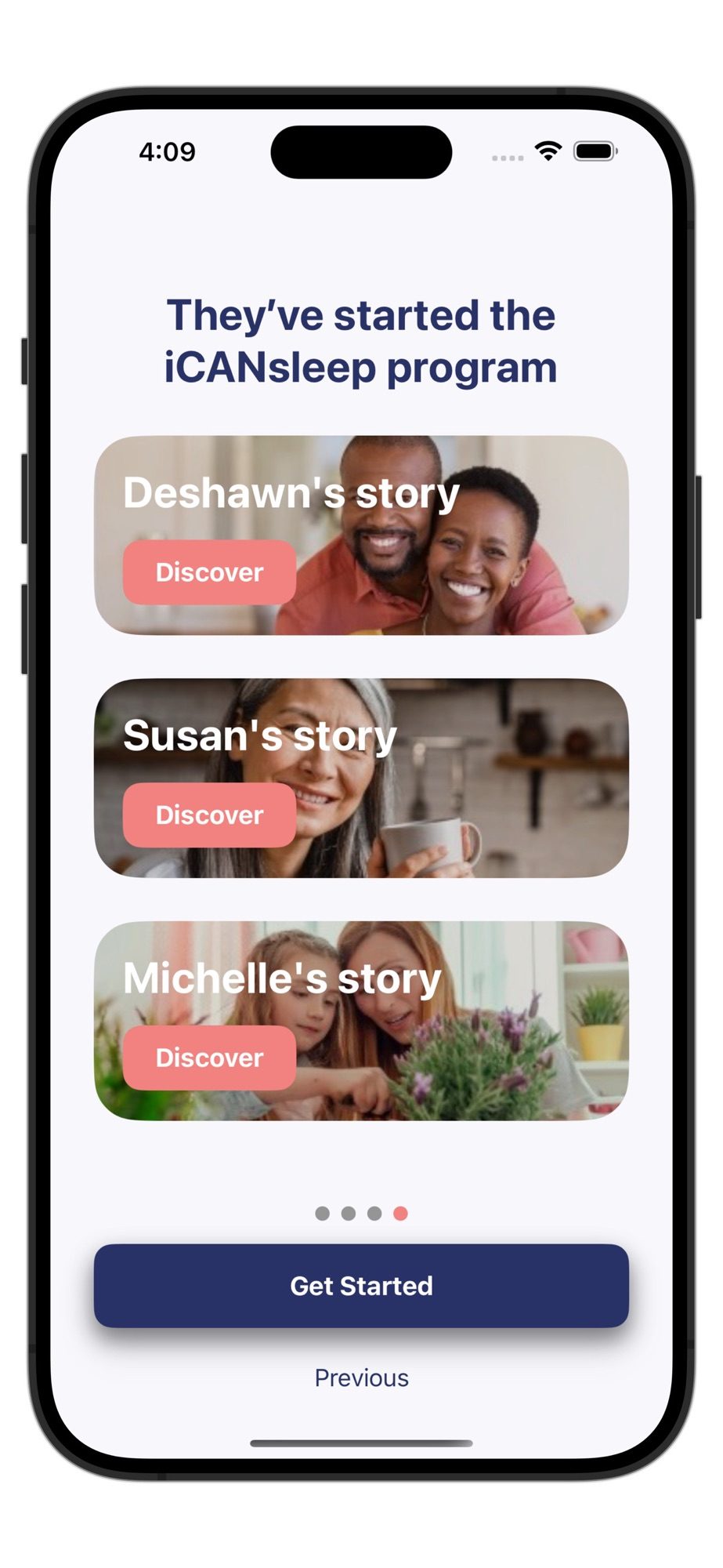 iCANSleep app survivor stories