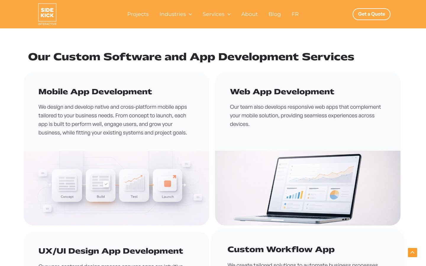 Sidekick Interactive services