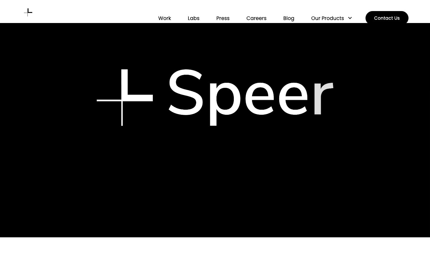 Speer brand panel
