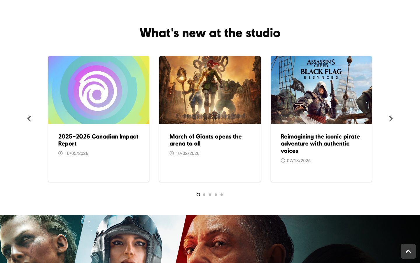 Ubisoft Montreal studio news